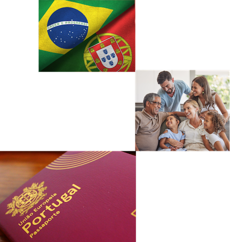 Cidadania Portuguesa para Brasileiros familia