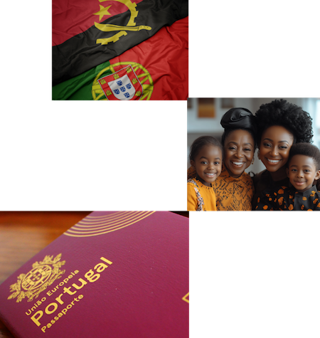 nationalidade portuguesa angolanos passaporte